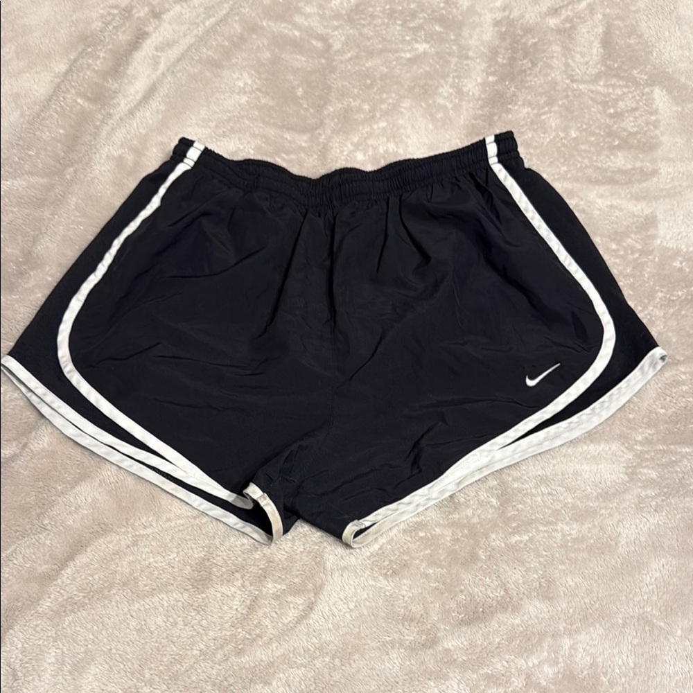Nike Black and White Athletic Shorts